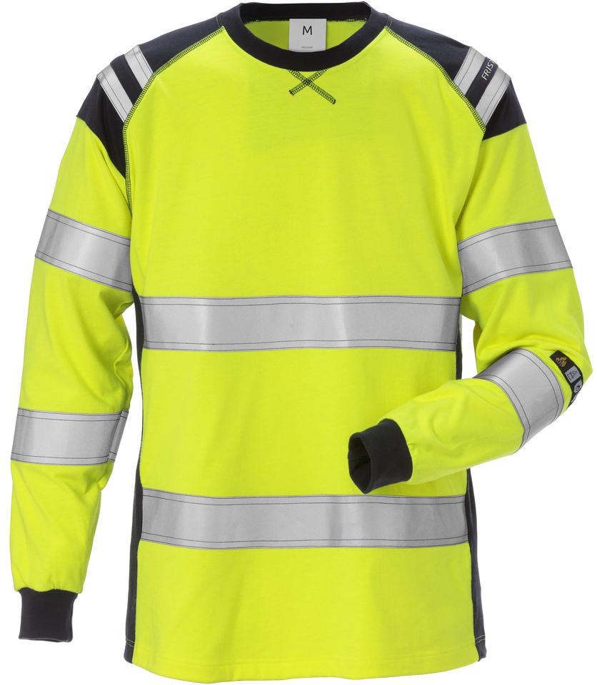 Flame Hi-Vis Langarm-Shirt
