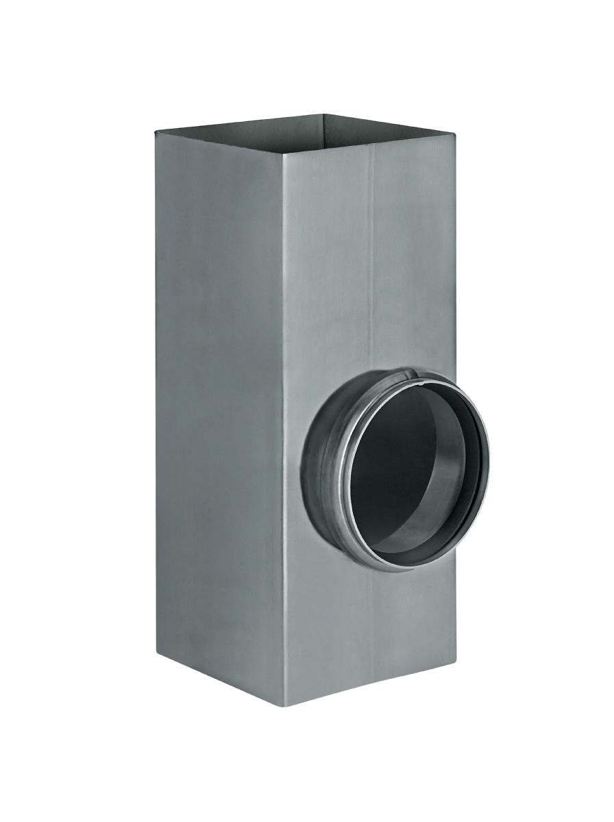 Balkonabzweig kastenform