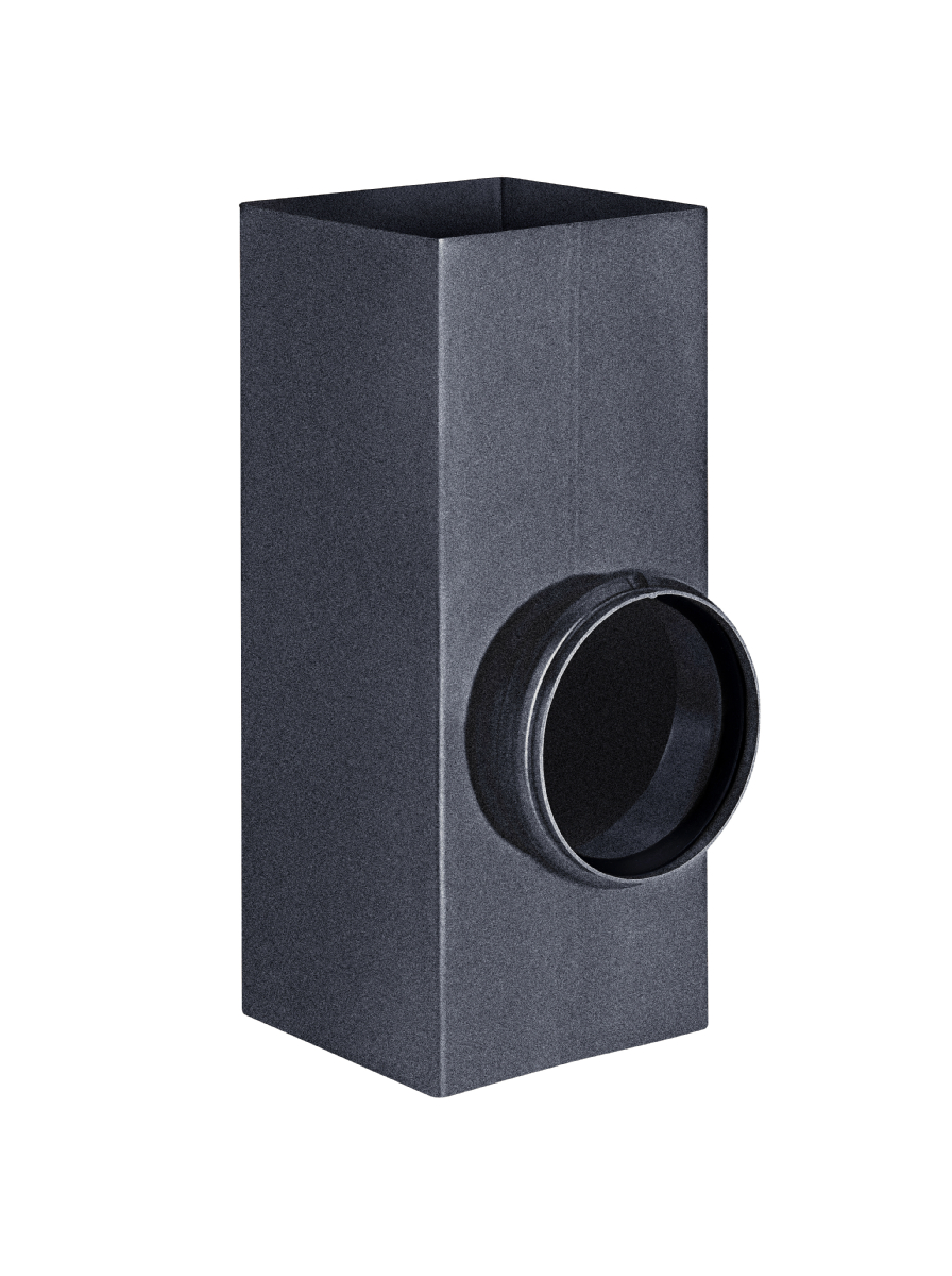 Balkonabzweig kastenform