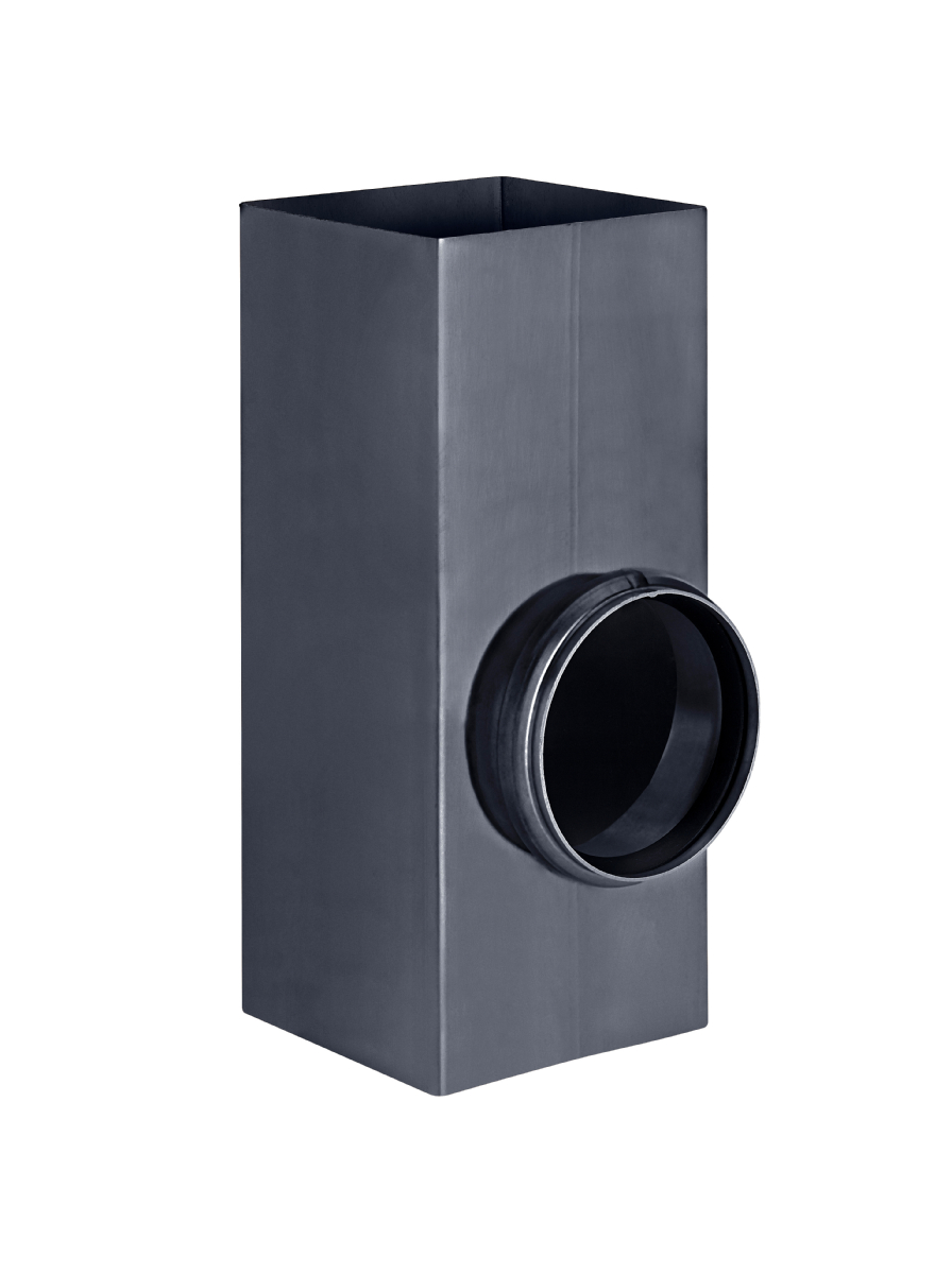 Balkonabzweig kastenform