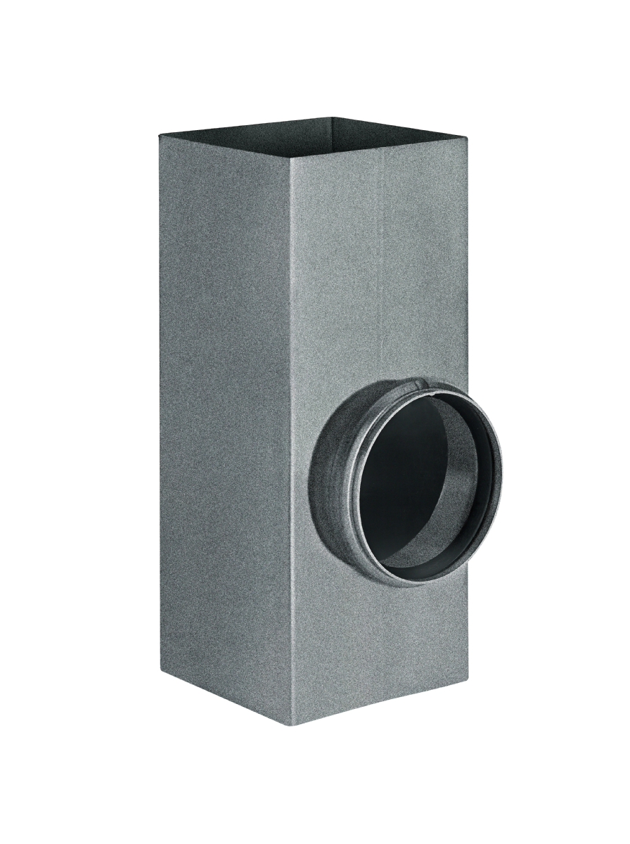 Balkonabzweig kastenform