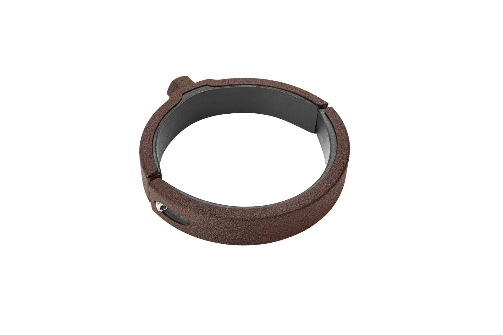 Design-Fallrohrschelle rund