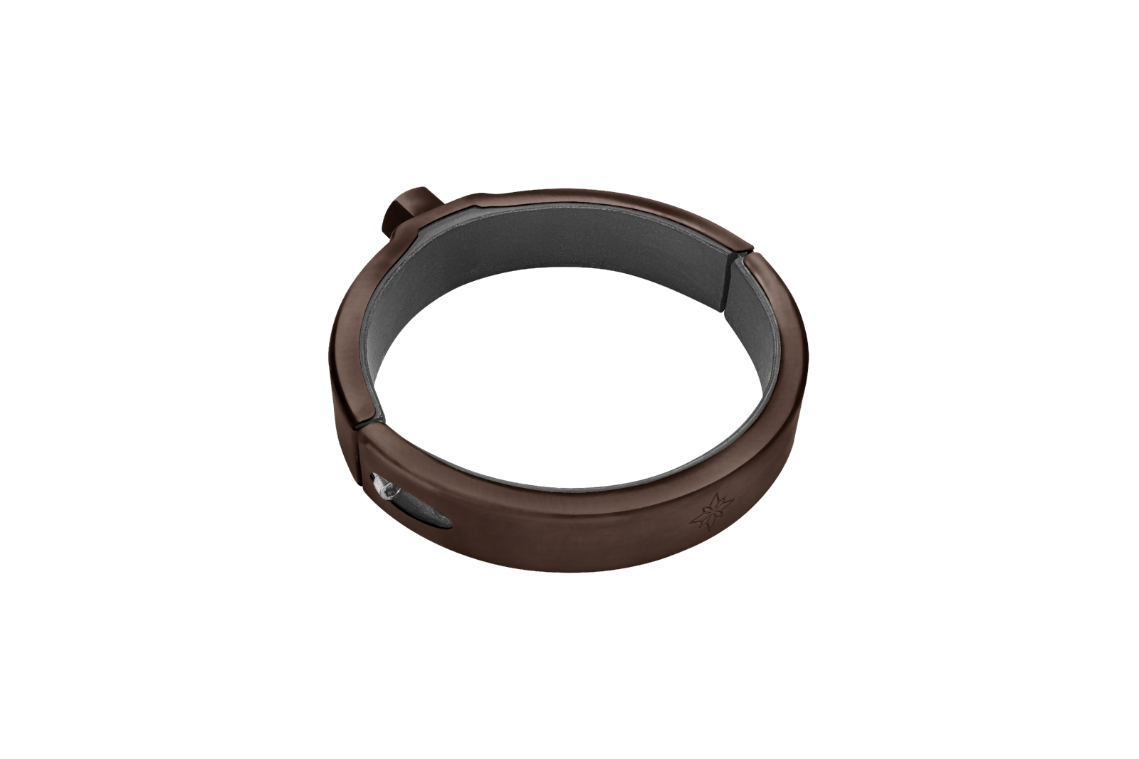 Design-Fallrohrschelle rund