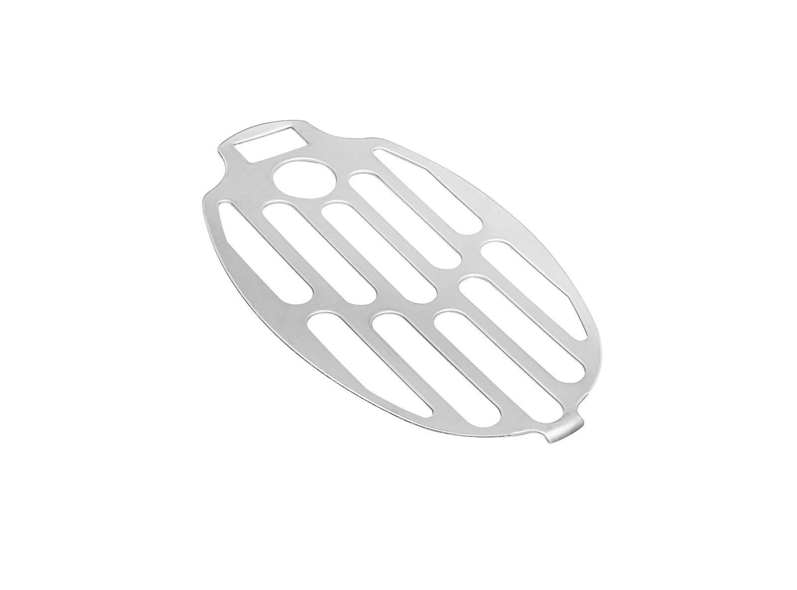 Fallrohrklappe-Sieb oval