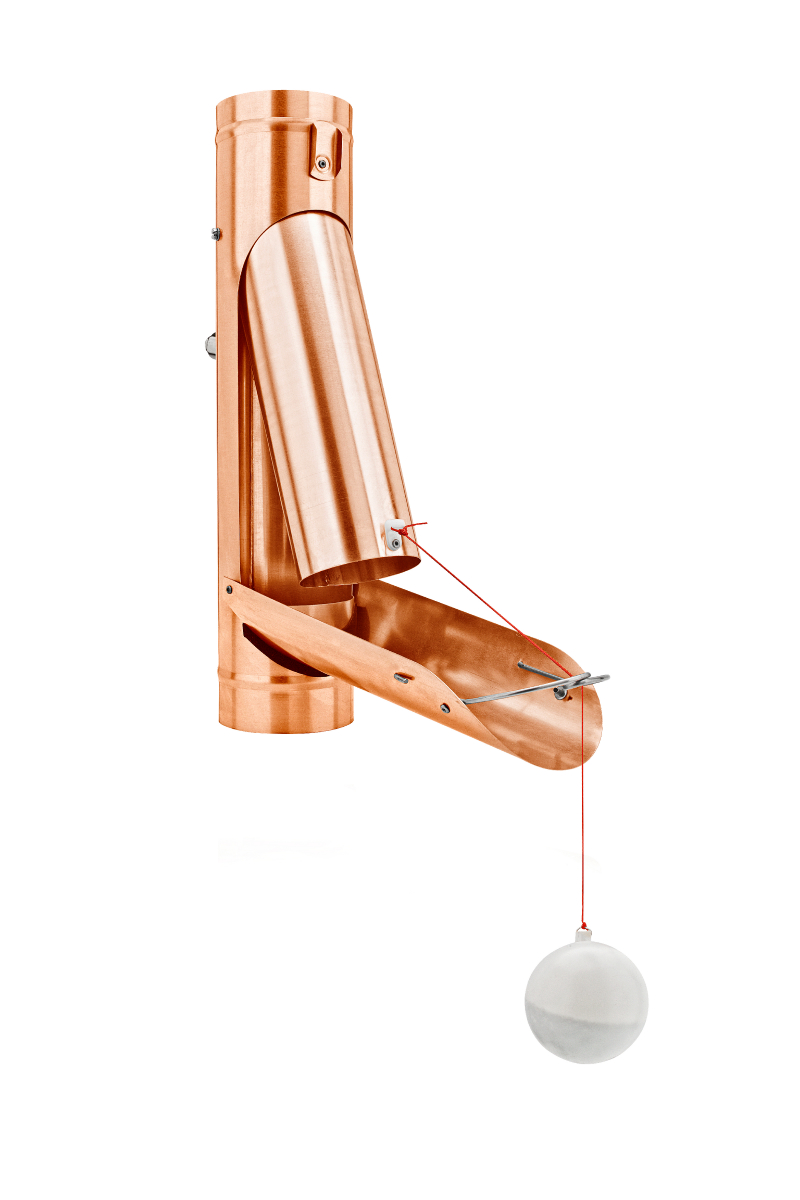 Fallrohrklappe