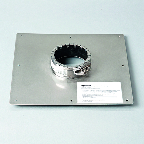 Brandschutzabdeckung V2A