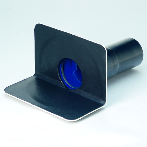 Attika-Balkonablauf m. Einsteckm.