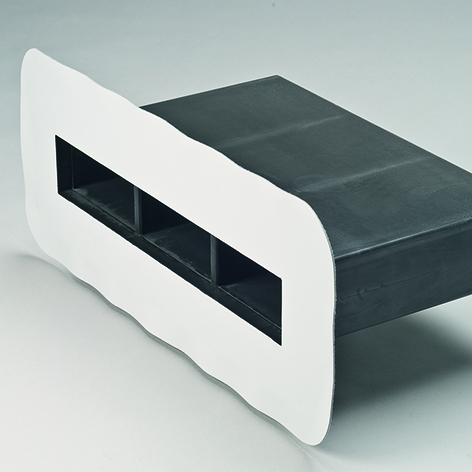 Attika-Rechteck-Notüberlauf 600