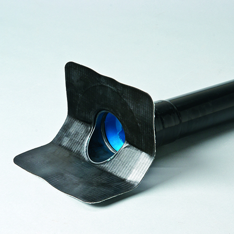 Attika-Balkonablauf m. Einsteckm.