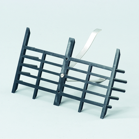 Kiesfang PE m. Edelstahlhalterung