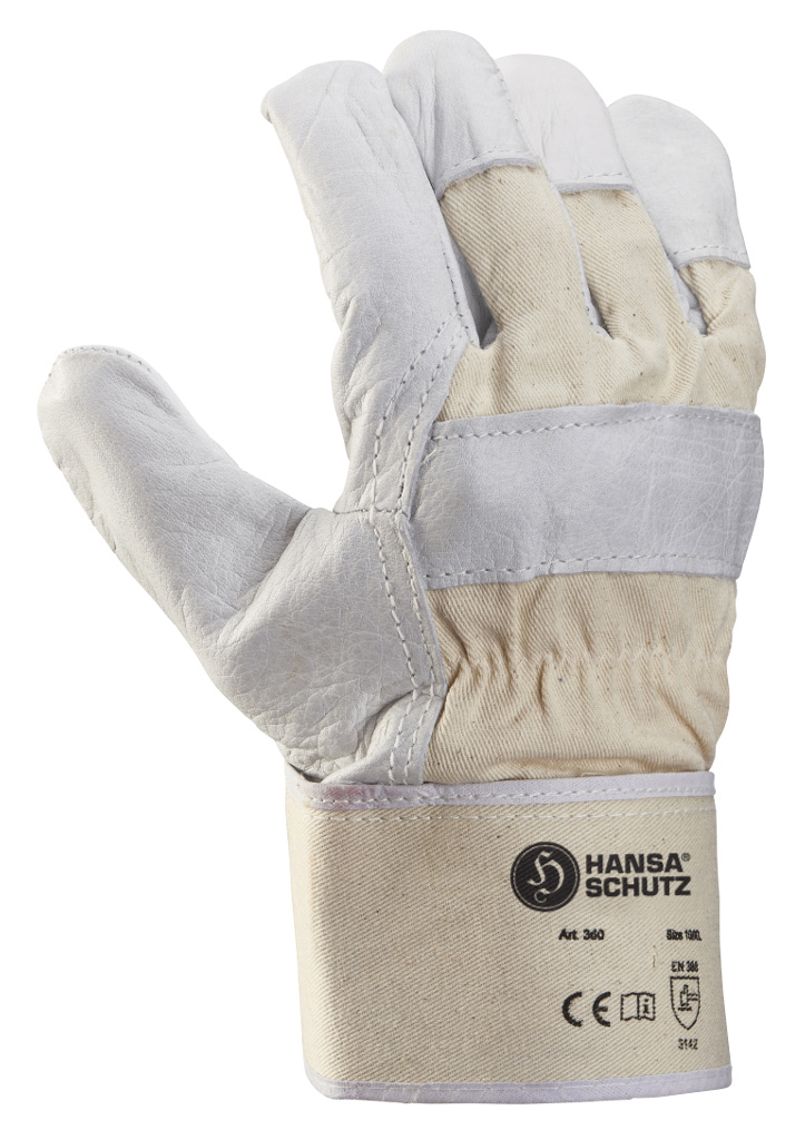 Narbenleder-Handschuh