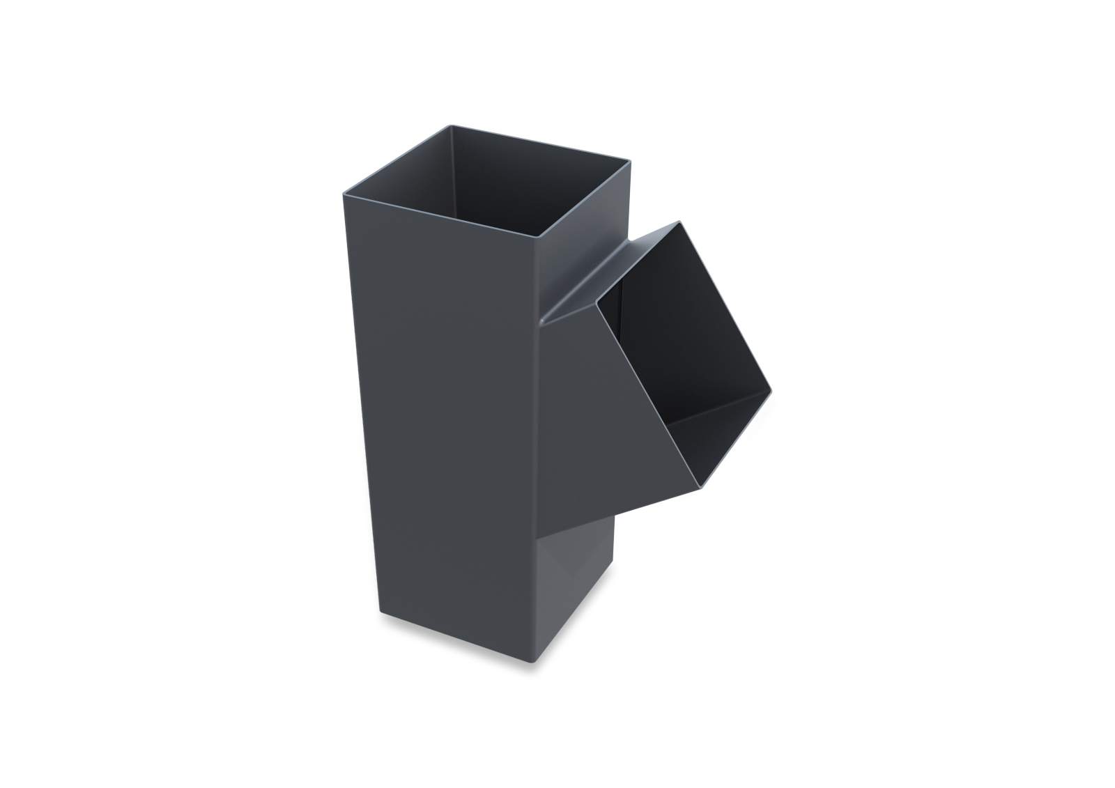 Kastenrohreinmündung