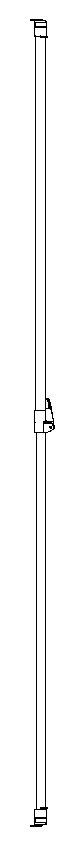 Ballast-Tank Montagestange