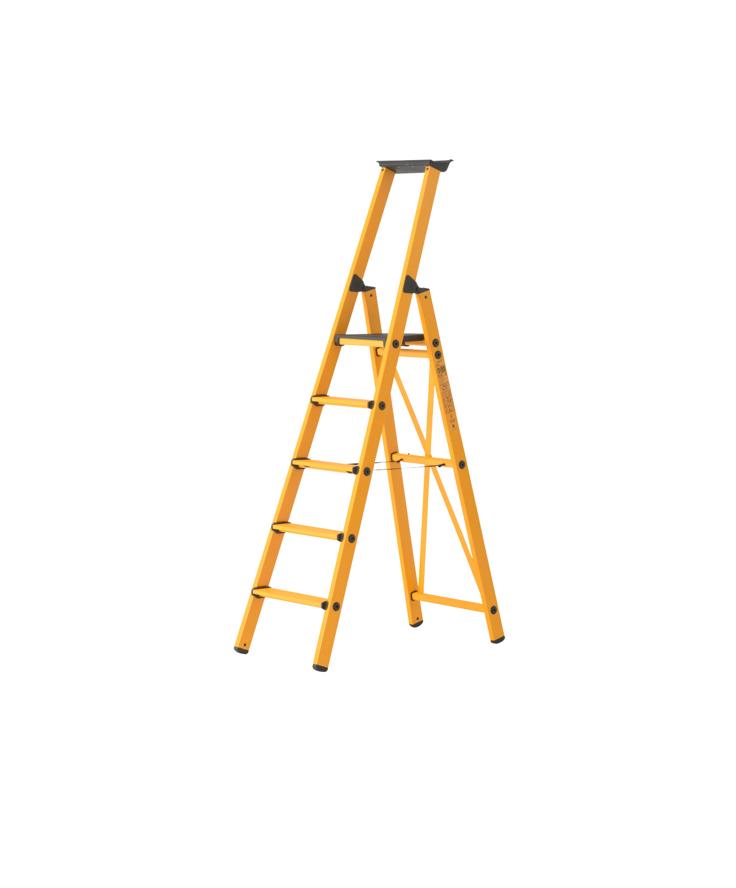 GFK Stufenstehleiter