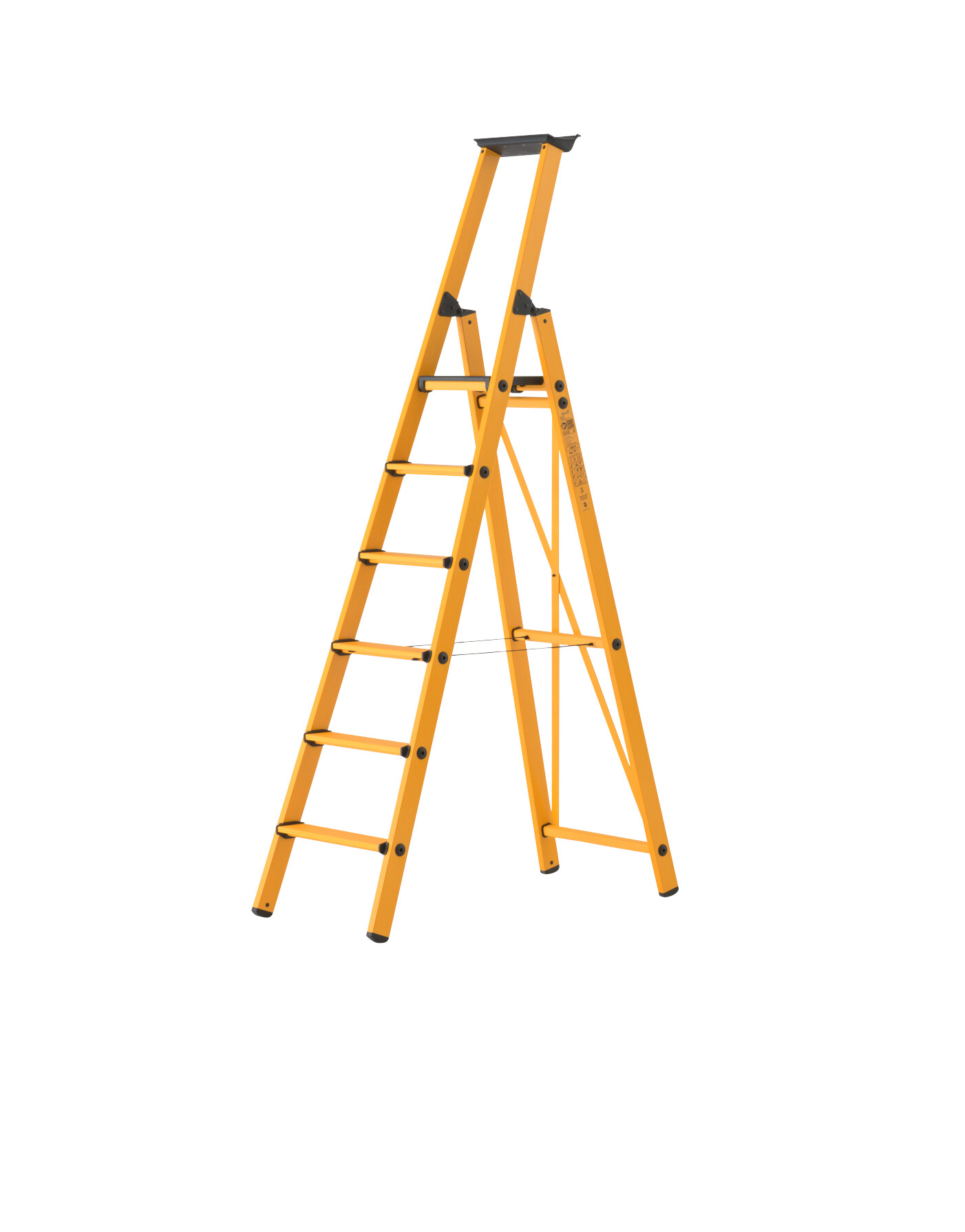 GFK Stufenstehleiter