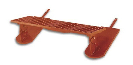 Langrost m. 2 Alu-Pf.