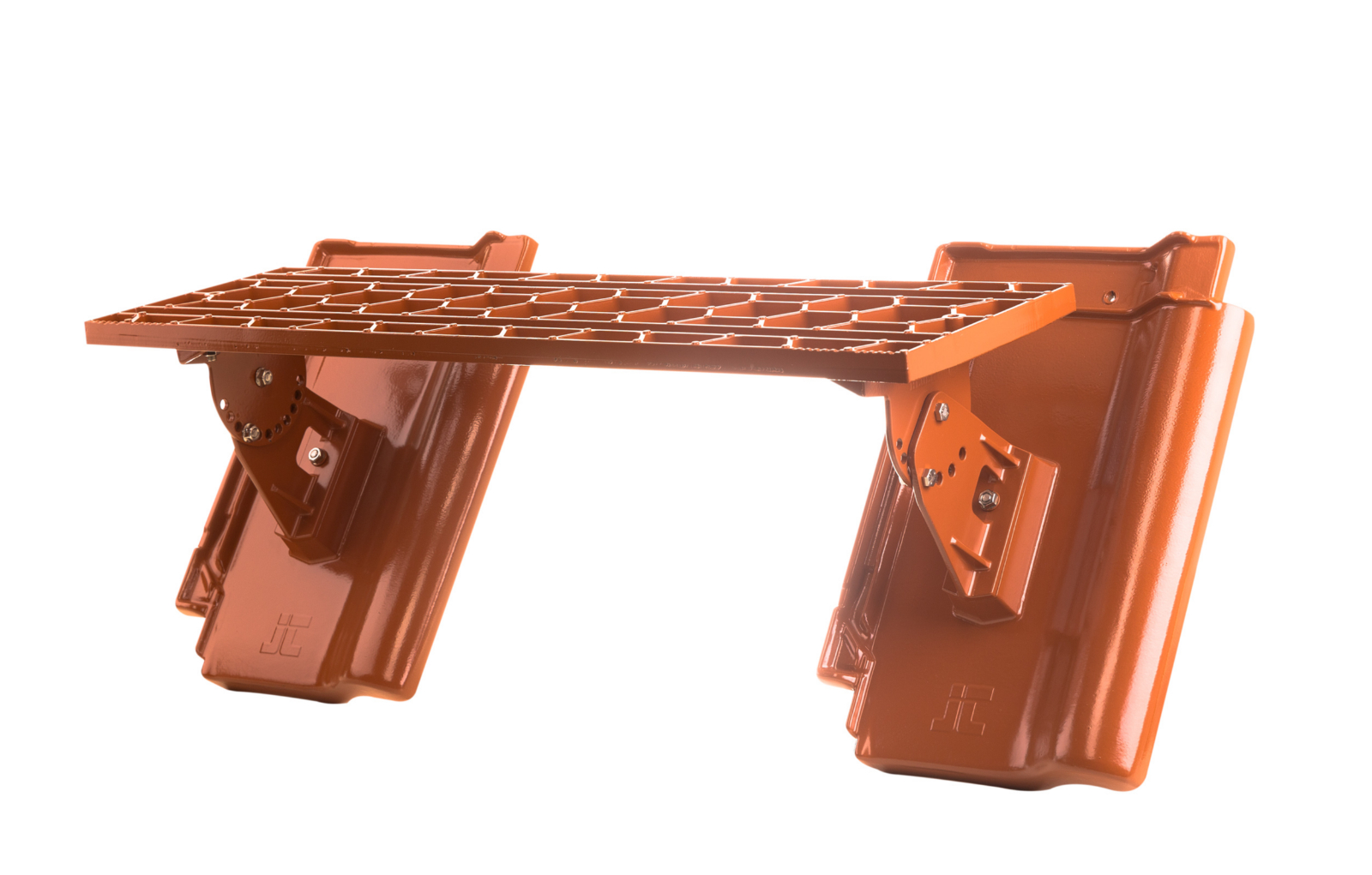 Langrost m. 2 Alu-Pf.