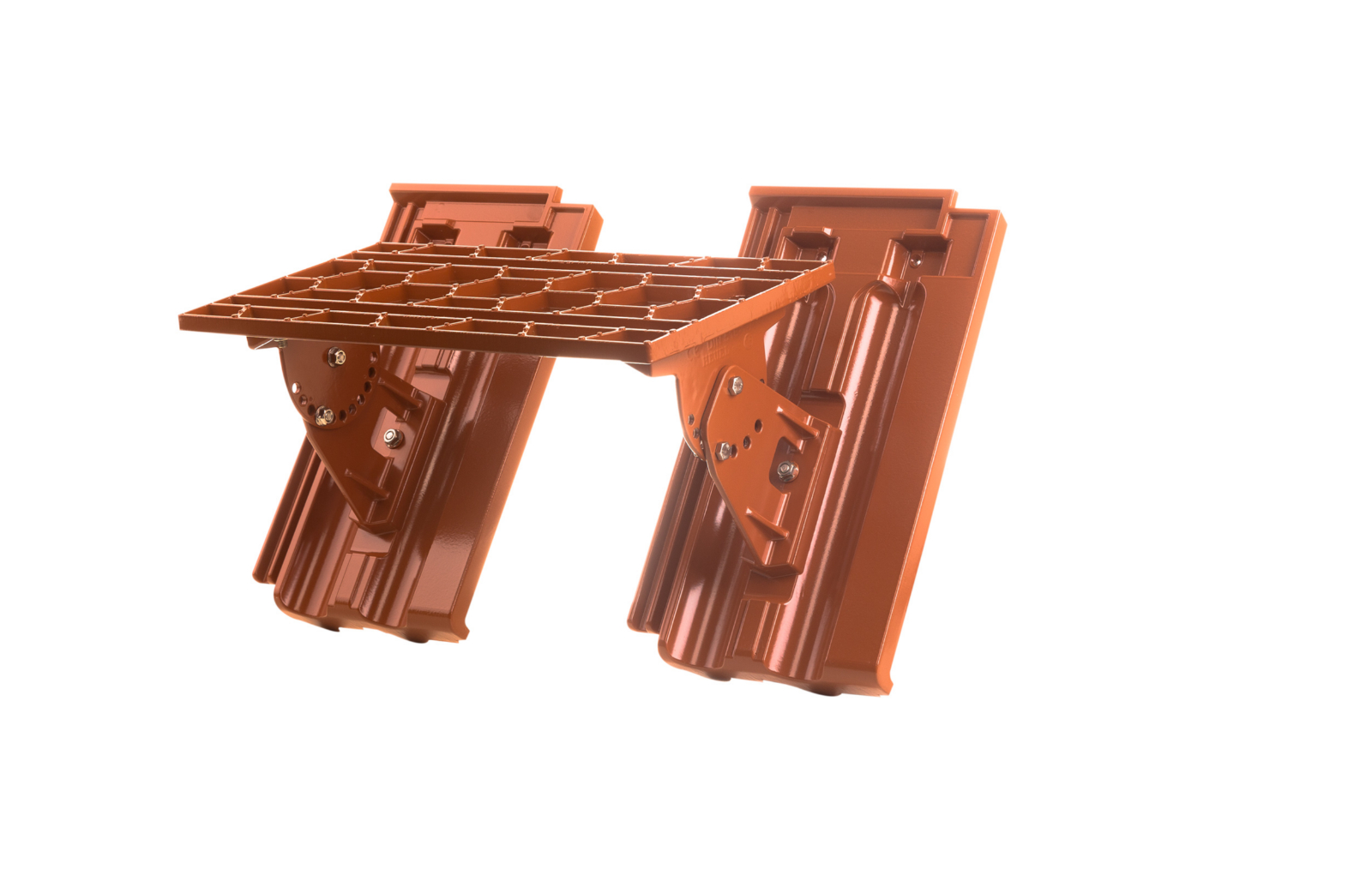 Kurzrost m. 2 Alu-Pf.