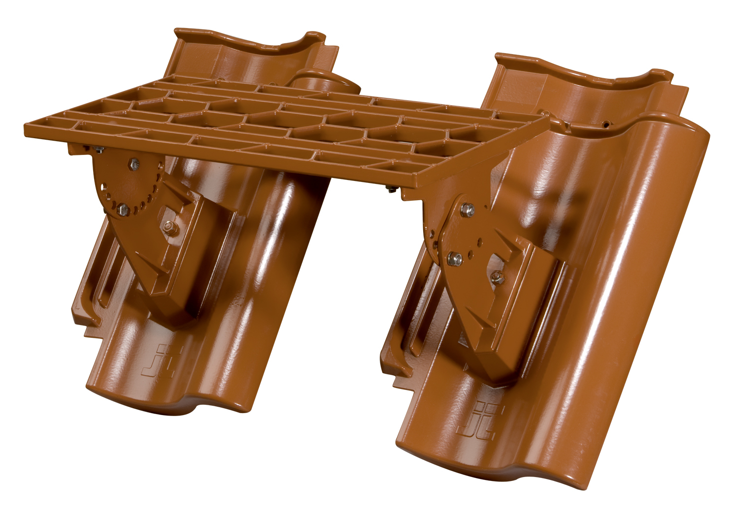 Kurzrost m. 2 Alu-Pf.