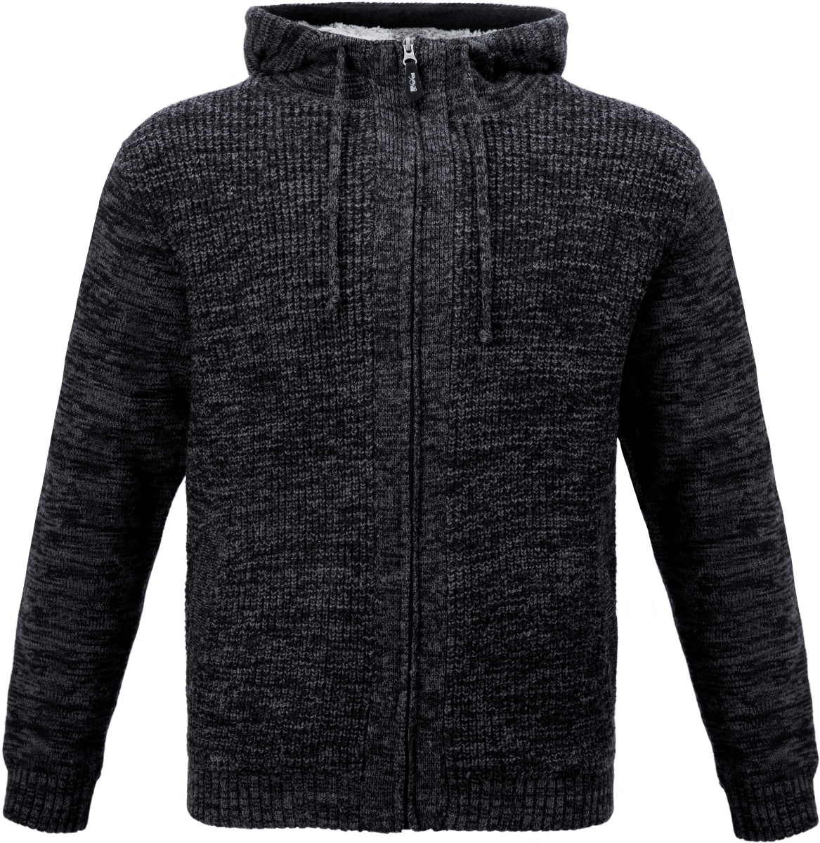 Hoodie-Strickjacke
