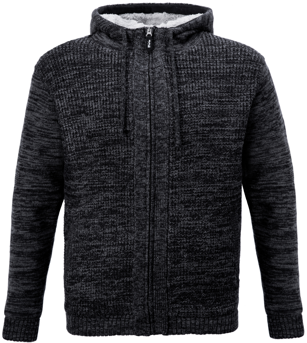 Hoodie-Strickjacke