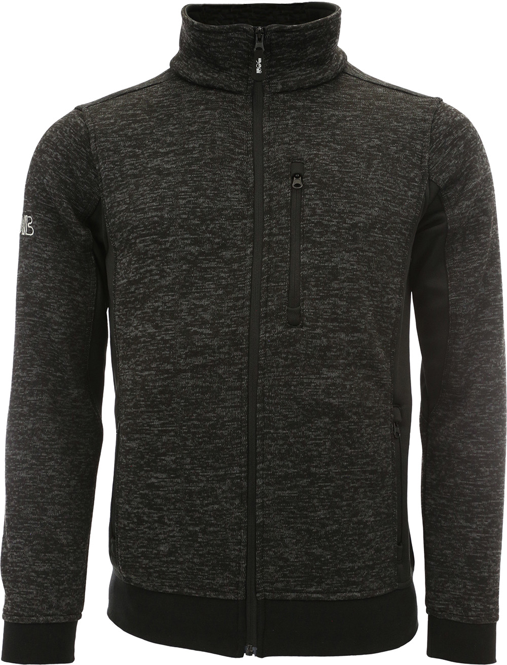 Strick-Fleece-Jacke