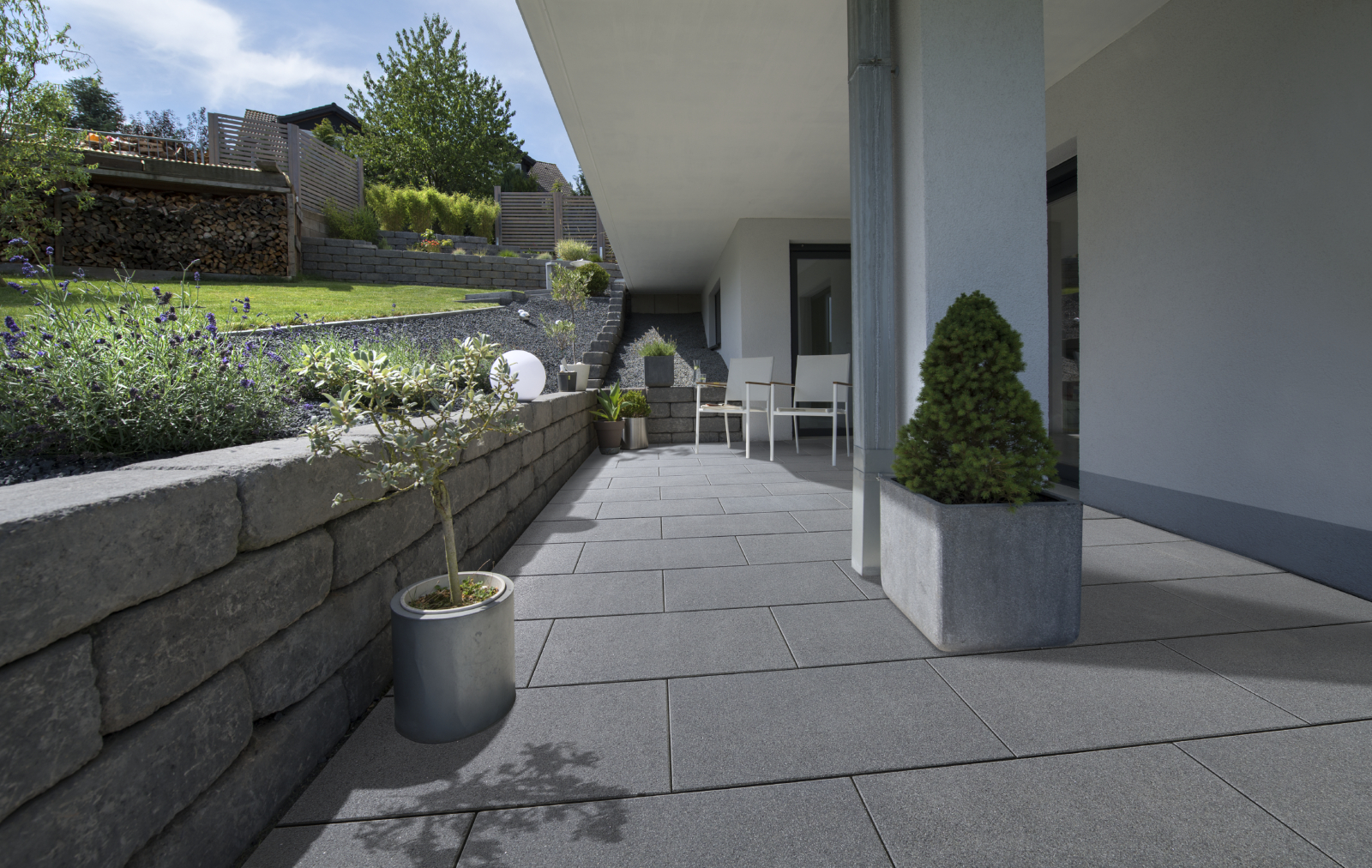 Terrassenplatte