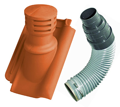 Dunstrohrzieg. kompl.