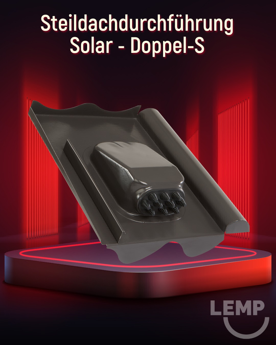 Solar-Steildachdurchführung