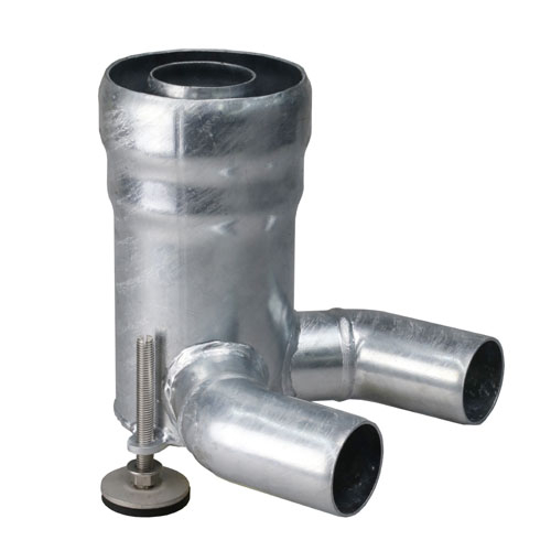 Übergang Rohr in Rohr