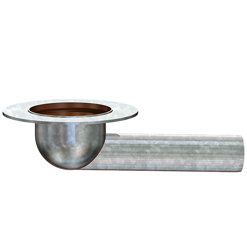 Balkondirektablauf seitl.