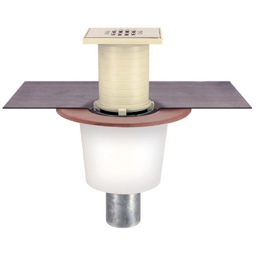 Balkondirektablauf senkr.