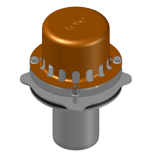 Notablauf Mini senkr.