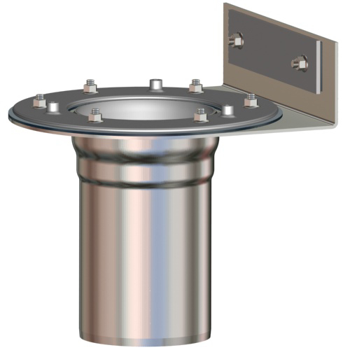 Rohrdurchführ. m.Klemmfl.