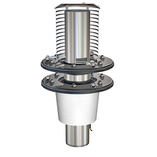 Retentionsablauf senkr. heizb.