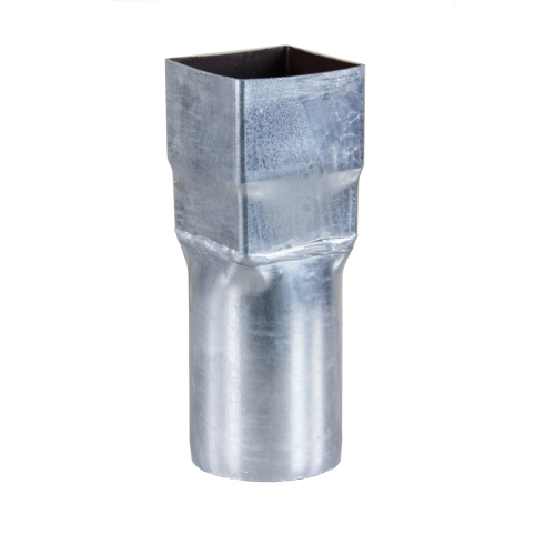 Kasten-/Rundrohr Übergang