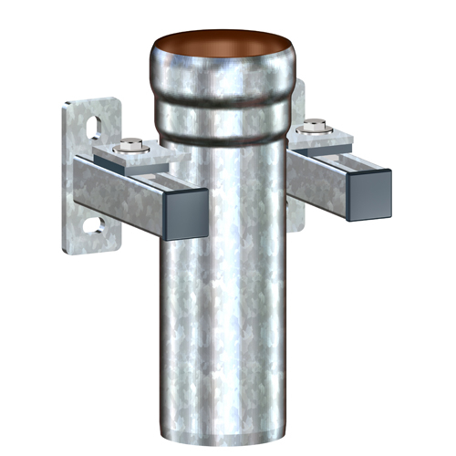 Fallrohrstütze m.Bef.-Kons.