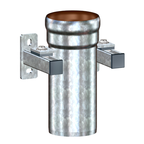 Fallrohrstütze m.Bef.-Kons.