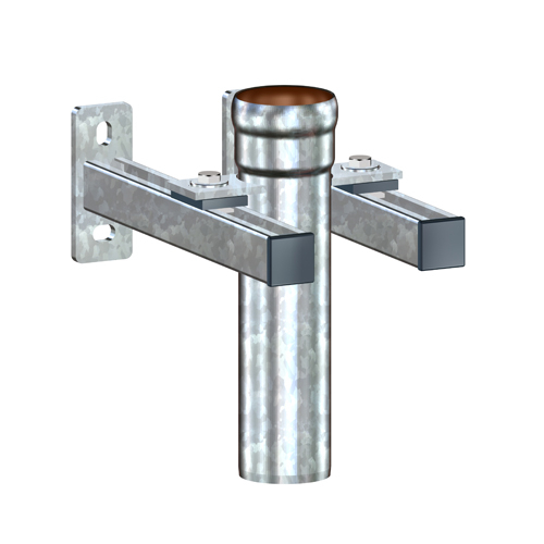 Fallrohrstütze m.Bef.-Kons.