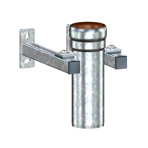 Fallrohrstütze m.Bef.-Kons.