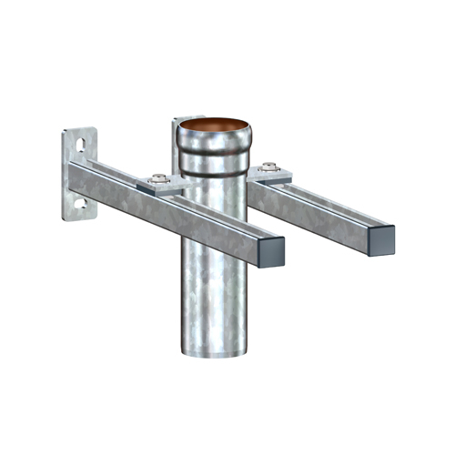 Fallrohrstütze m.Bef.-Kons.