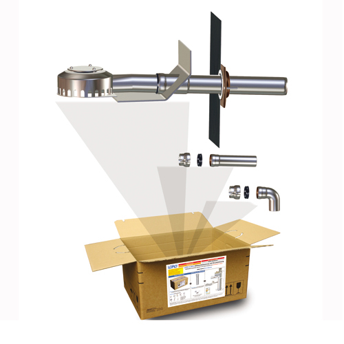 Attika-Ablauf Druckentwäss.BOX