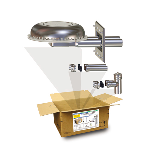 Attika-Ablauf Druckentwäss.BOX