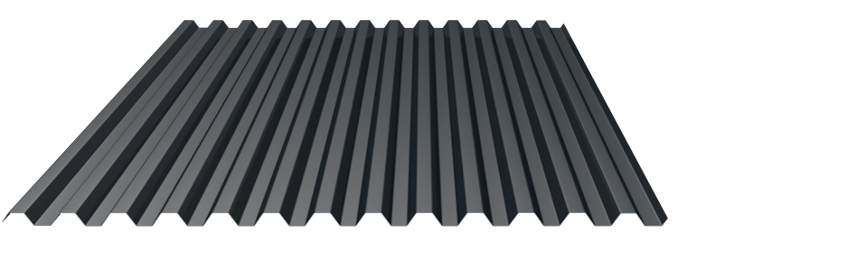 Trapezprofil Wand