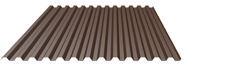 Trapezprofil Wand