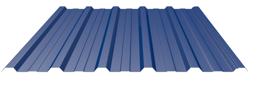 Trapezprofil Wand