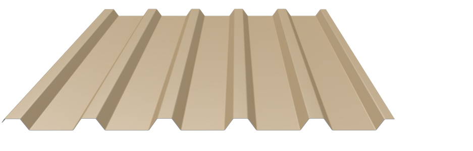 Trapezprofil Wand