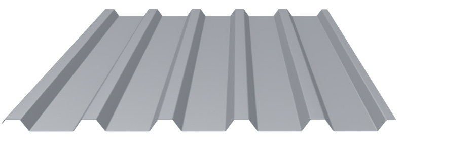 Trapezprofil Wand