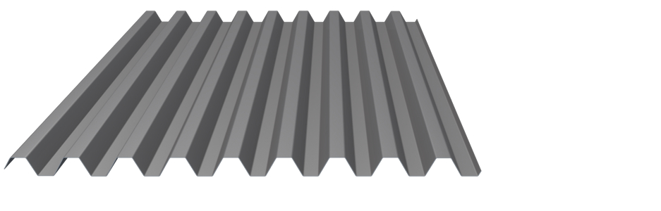 Trapezprofil Wand