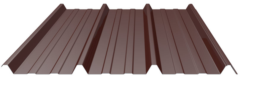 Trapezprofil Wand